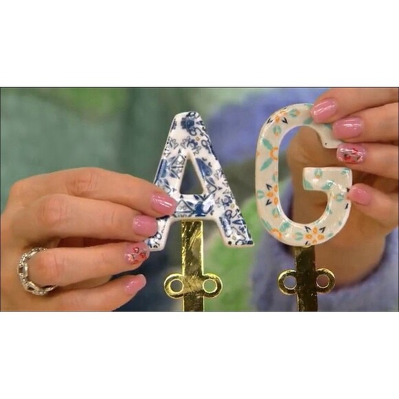 Home Reflections Ceramic Wall Hooks - BAGS NEW - Picture 3 of 3